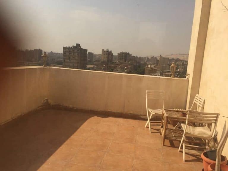 روف للايجار مفروش بالمعادي