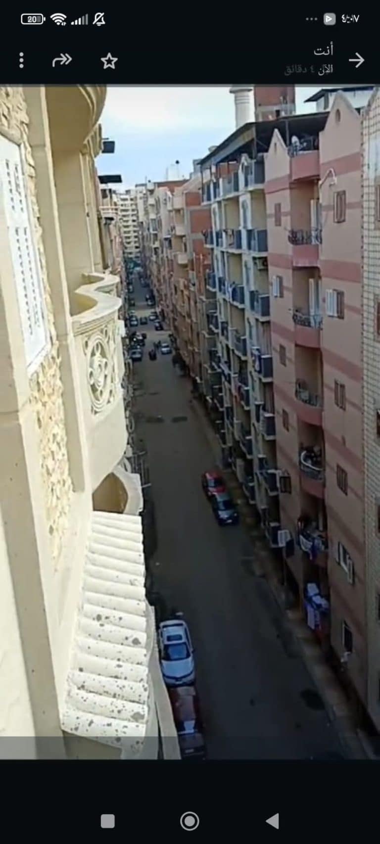 شقه ١٢٠م للبيع تشطيب سوبر لوكس الدور التاني علوي