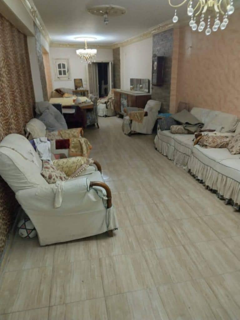 شقةللبيع بشارع مصر والسودان الرئيسي أمام اسماك اليوم شارع الابيارى