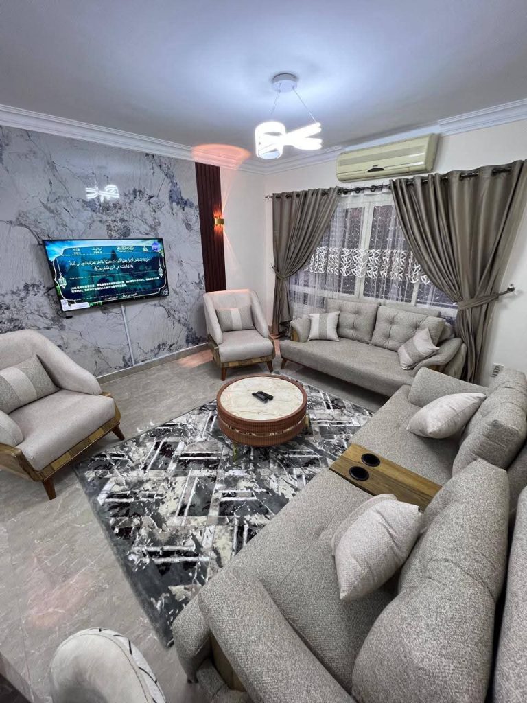 إيجار مفروش شهرى او يومى Vip✅️ 2غرفة ريسبشن
