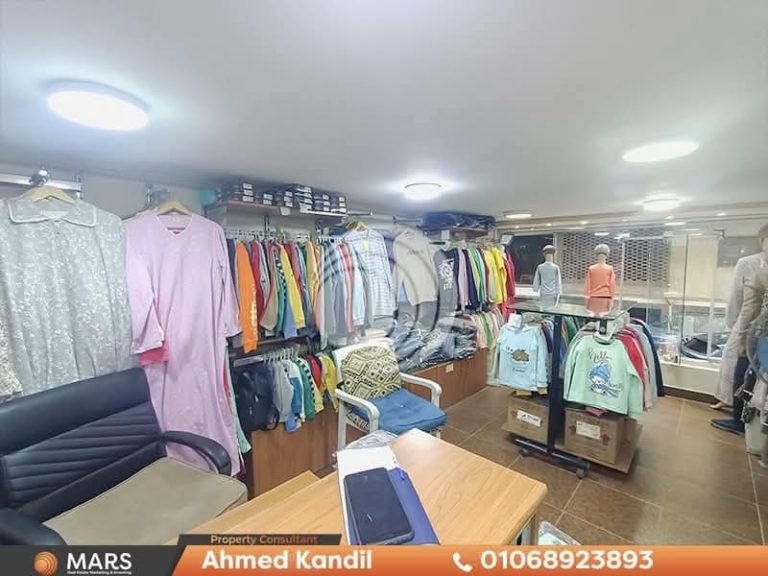 محل للبيع 22 م, شارع مصطفى كامل – سموحة