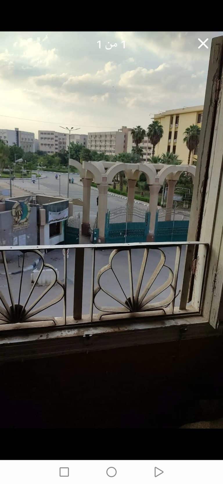 للبيع شقة بحي الجامعه امام كلية خدمة اجتماعية مباشرة