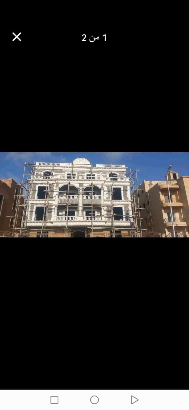 شقةمساحة المتكرر ٢٢٥متر (٣ غرف نوم منهم غرفة ماستر