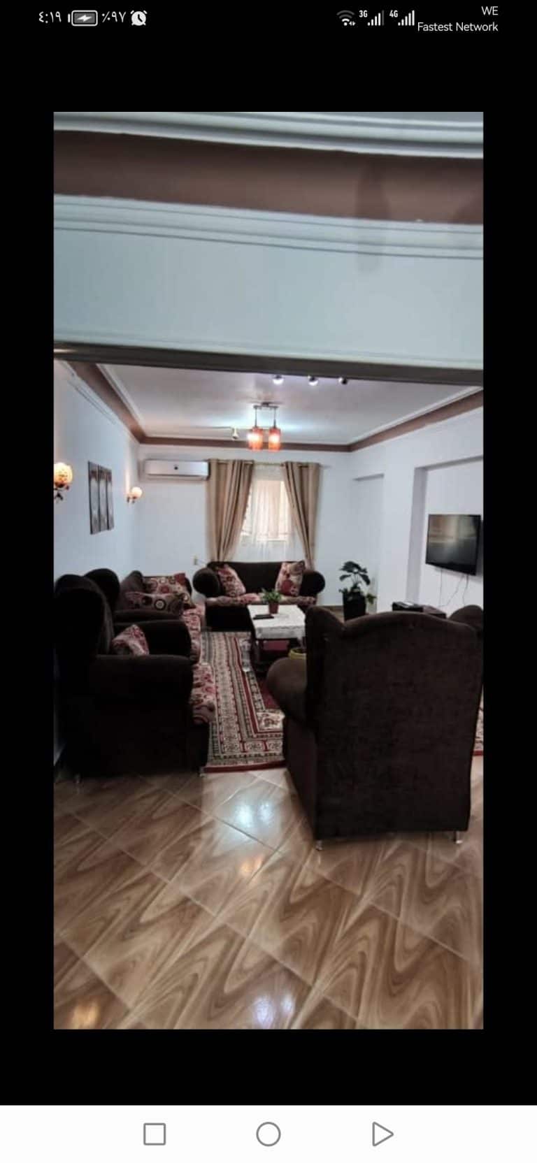 شقه مفروشه للايجار ( اليومى والشهرى )