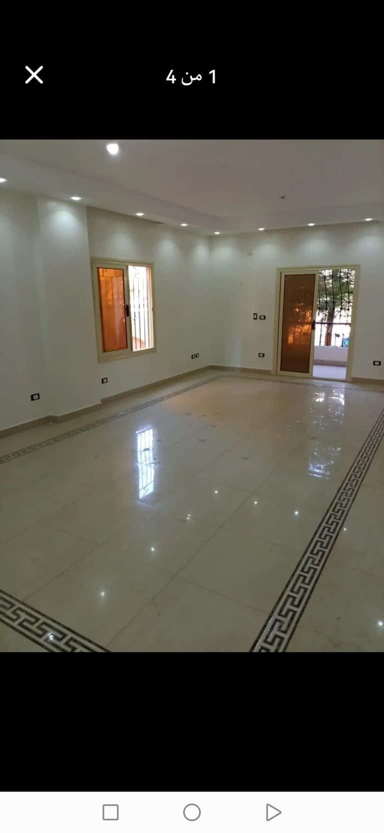 شقه ارضى بجاردن للبيع بسعر لقطه بالحي التاسع