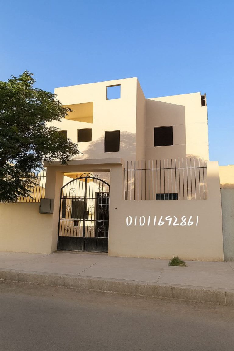 للبيع فاسيوط الجديده فالمرحله الثانيه دورين نص تشطيب