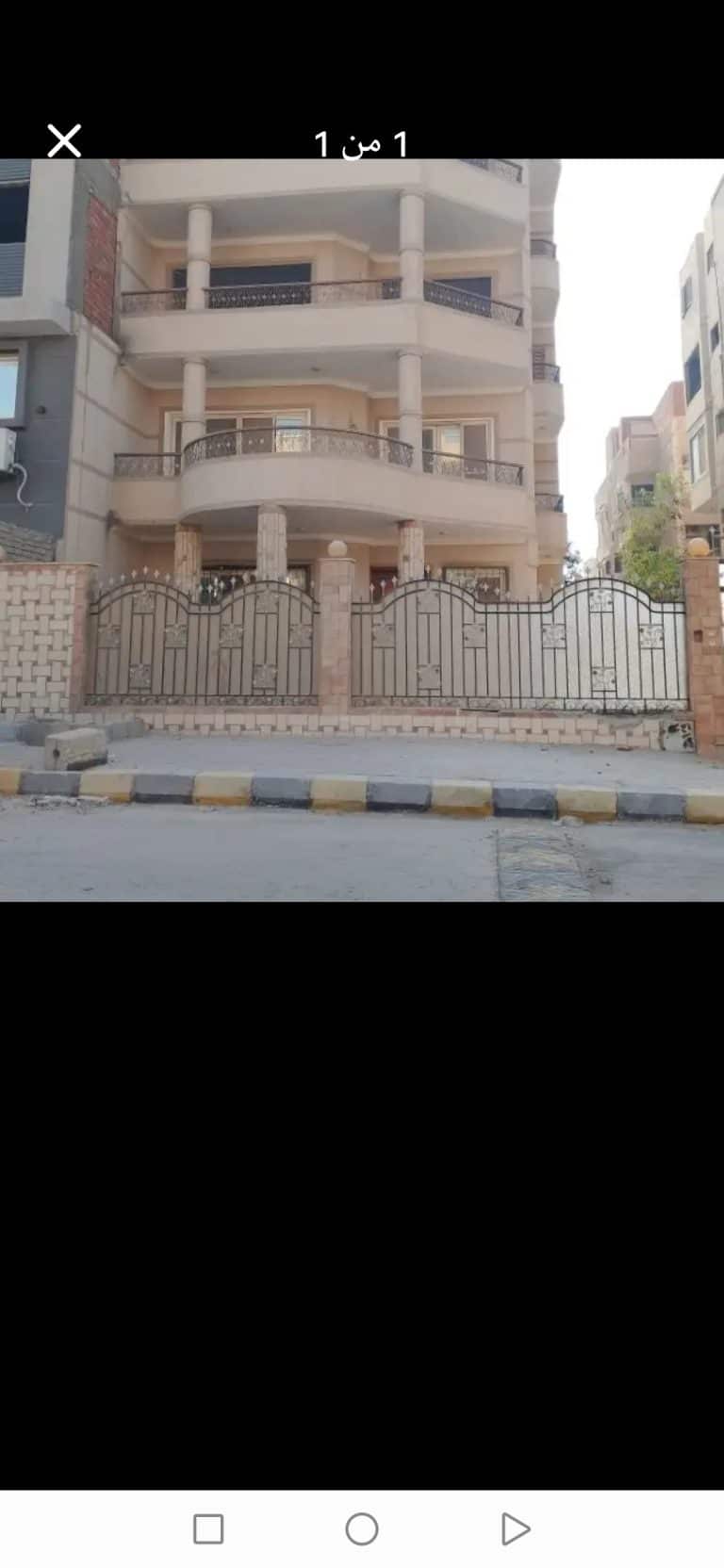 شقةففيلا بالحي الاول ما بين ميشو ماركت وبين كافيه طاولة