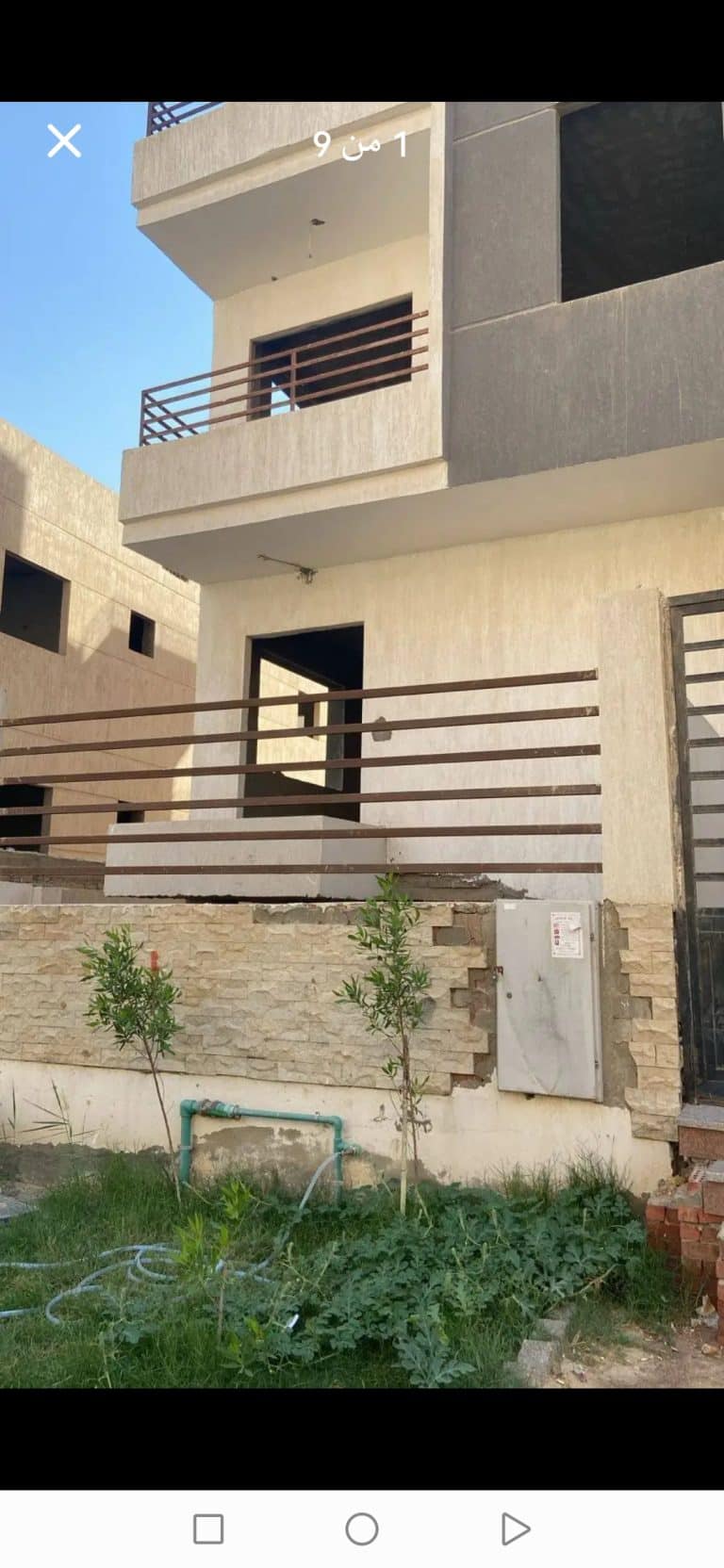 حدايق اكتوبر دوبلكس فالسياحيةأتاني نمره من الشارع الرئيسي