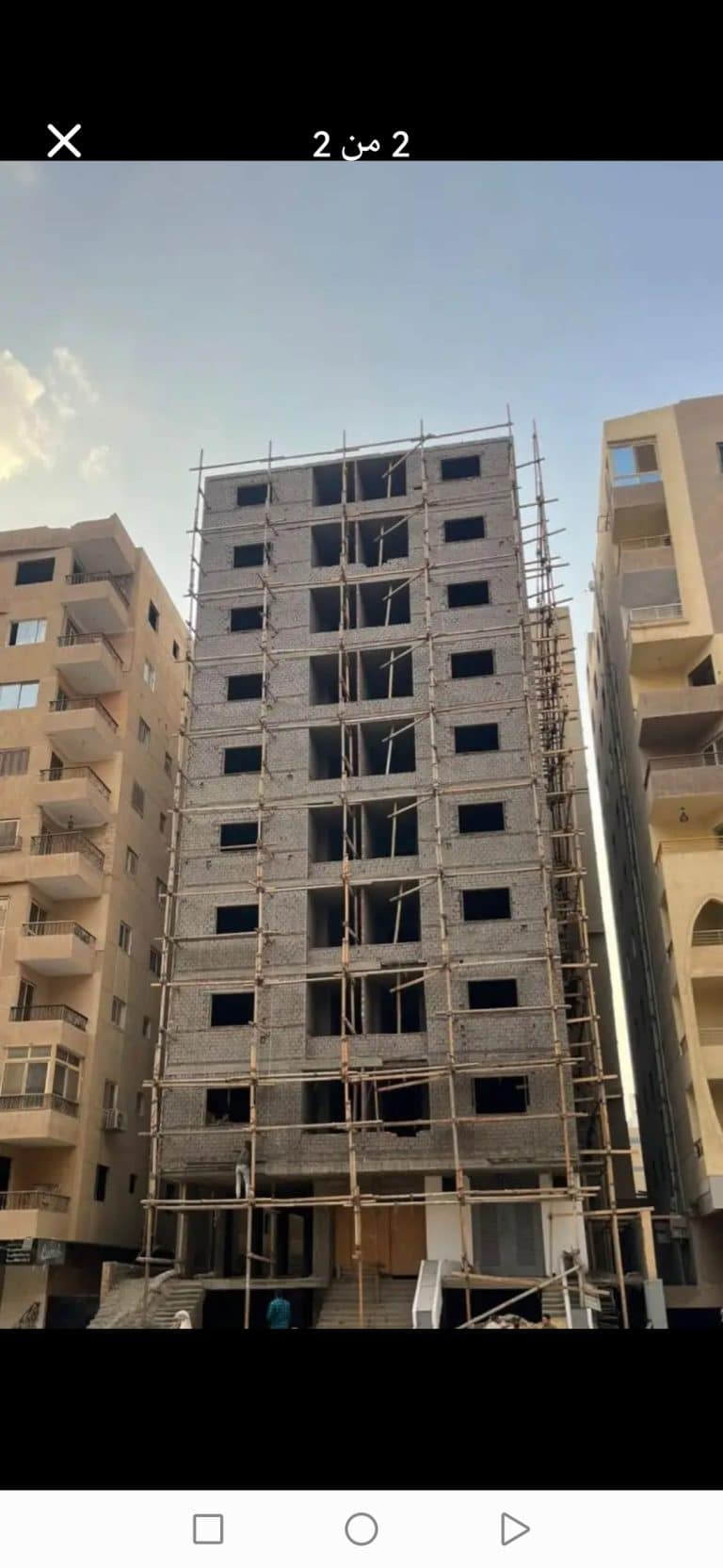 برج في الهضبة الوسطى المقطم (تقسيم المباحث