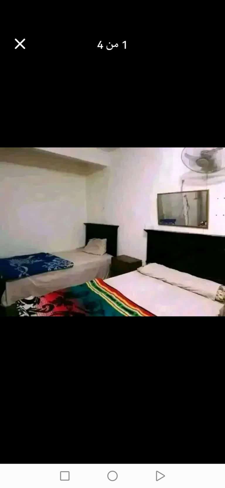 شقه مفروشه للايجار بفيصل سهل حمزه عند البنزيمه