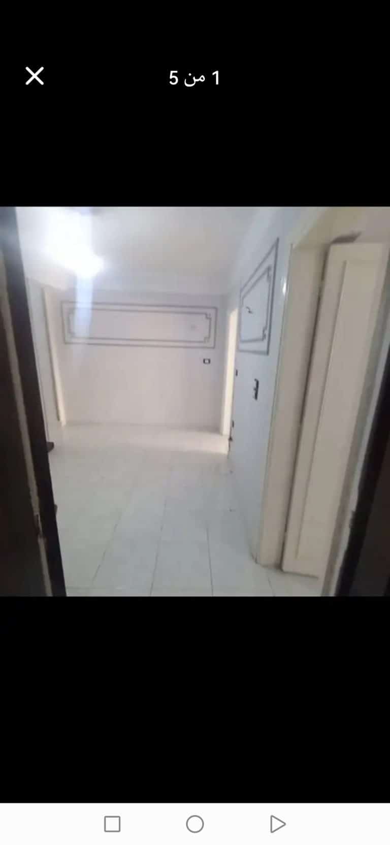 شقةللايجار فنصر الدين ورا مسجد نصر الدين مباشرةدور تالت سلم