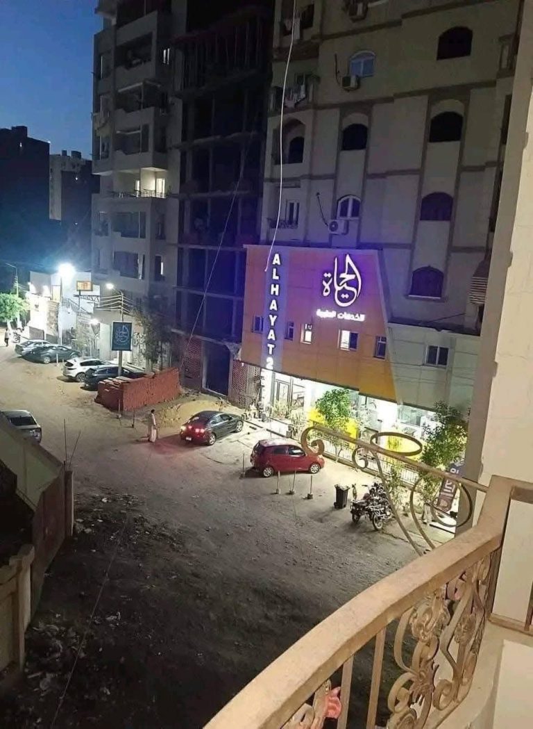 شقه للبيع بالتقسيط على 12شهر.شقه دور رابع 121م بالفيوم