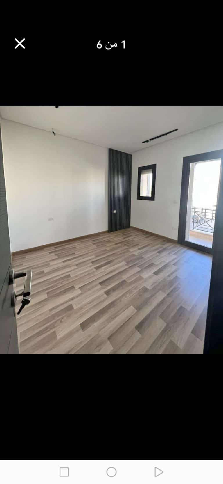 المساحة156متر3 غرف نوم ـ 2 حمام ـ ريسبشن ـ مطبخ)