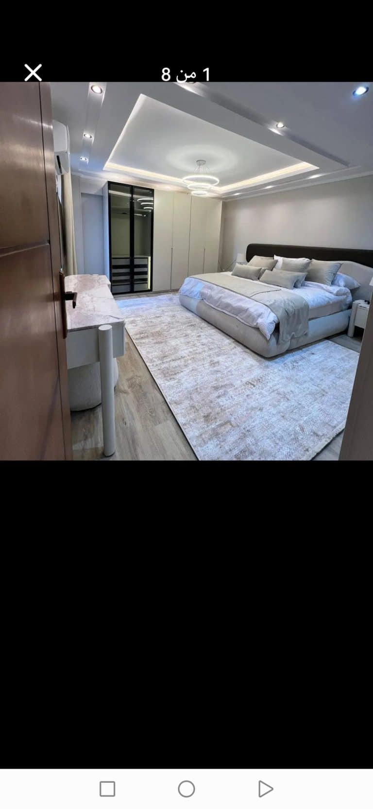 شقة 186م🏡 🏡 استلام فوري *بالتشطيب والفرش والأجهزه الكهربائيةبالعاصمة