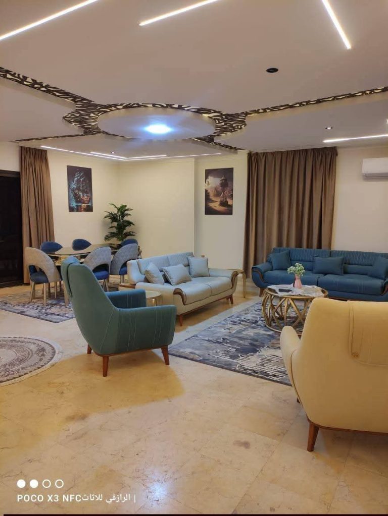 شقة للإيجار في حافظ رمضان 🛋️ – 3 غرف نوم