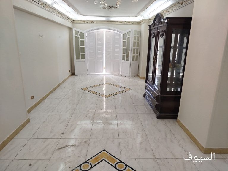 شقةمميزةللبيع145م السيوف فيو مفتوح على ميدان جميلة أبو حريد